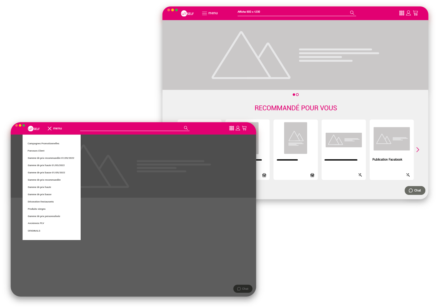 Plateforme digitale Plateforme Perso et commandes en ligne 03