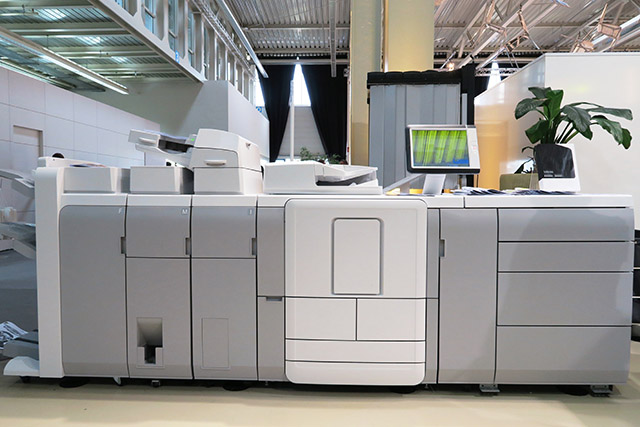 machine web to print en imprimerie