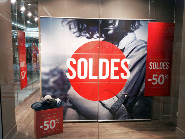 PLV soldes