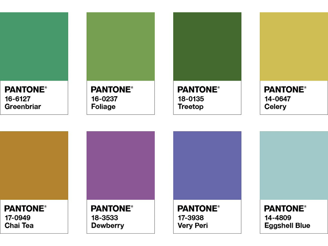 Pantone 2022 : zoom sur la couleur de l’année Very Peri pantone color of the year 2022 palette wellspring