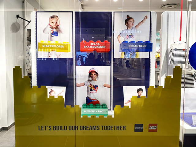Benchmark retail – Printemps/Été 2022 Vitrine Legos 1