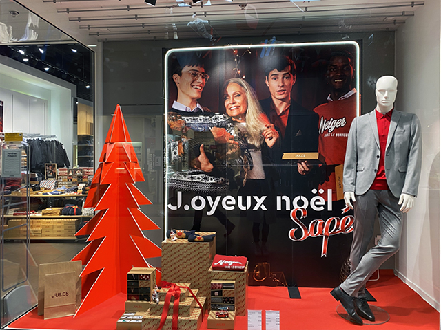 Benchmark retail de Noël - Temps 2 – 2022 Vitrine Jules