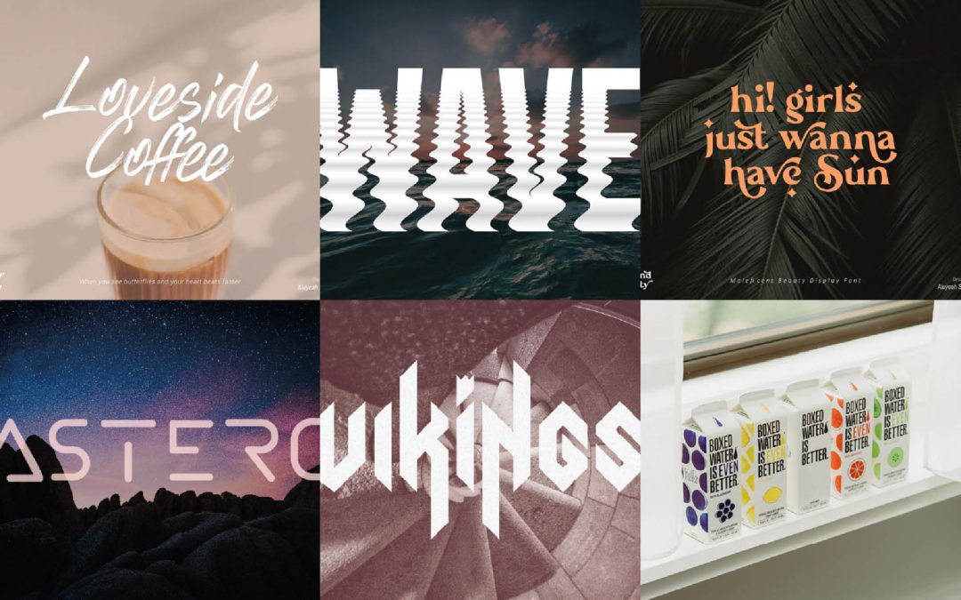 8 grandes tendances typographiques 2023