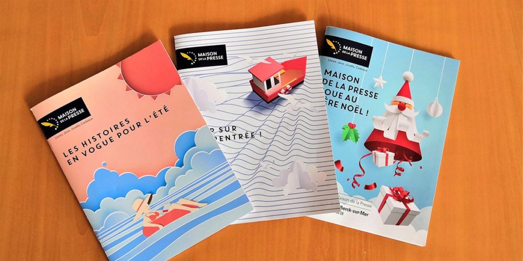 Maison de la Presse Brochures catalogues maison de la presse 2019 bd