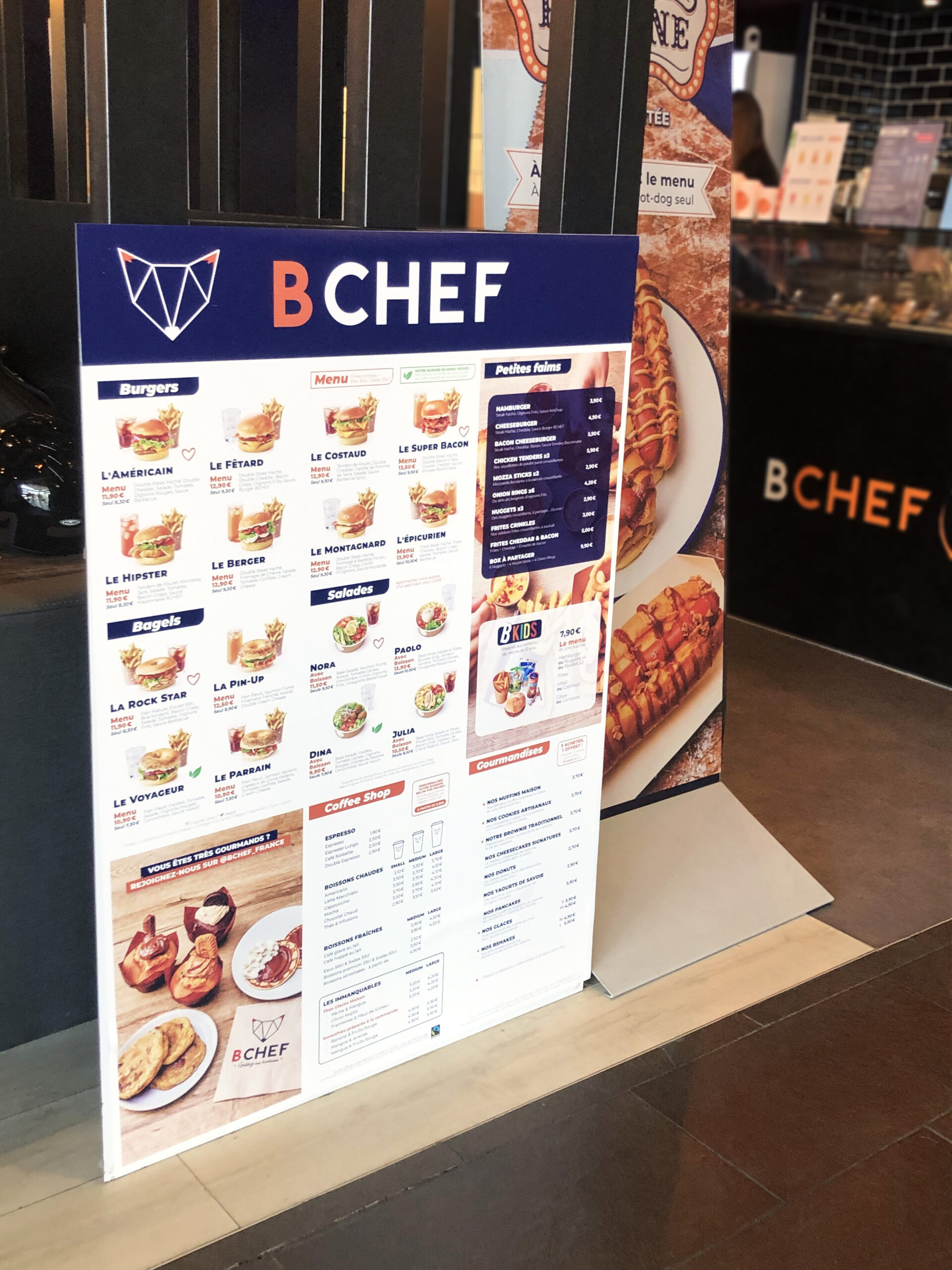 Opération menus restaurants - Bchef