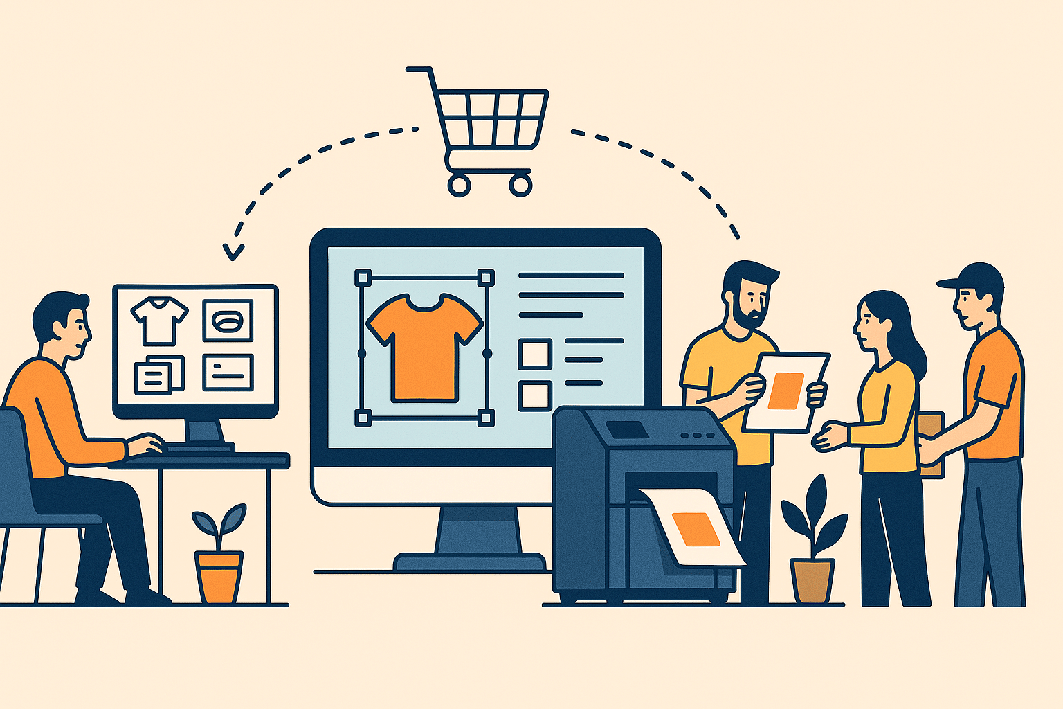 qu’est-ce que le web-to-print