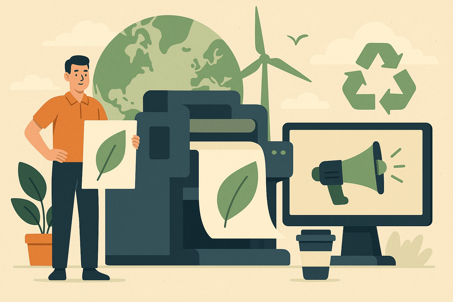 imprimeur écologique pour vos opérations marketing